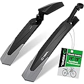 RBRL Bike Fender Mud Guards Set, Bicycle Fender Universal Fender Easy to Install, Thicken Widen Adjustable Bike Mudguard [24-