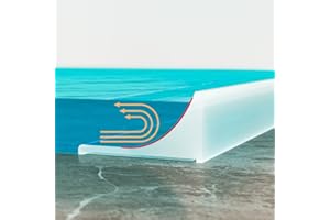 SIKAIQI Water Dam for Sink Shower Tub Threshold Water Barrier Collapsible 0.47" Tall Water Stopper Barrier Water-Blocking Splash Guard Suitable for Bathtub Countertop Sink Cooktop (39 inch, Clear)