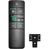 HD3 Ceiling Fan Remote Control Replacement for Hampton Bay Home Decorators | 3-Speed Timer Light Dimmer Thermostatic Control for Hampton Bay Home Decorators Collection 2AAZPHD3/HD3, KUJCE10320/TR222A