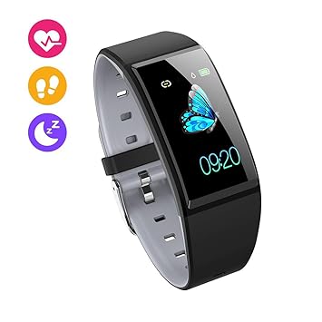 LBWNB Fitness Tracker - Monitor de Ritmo cardíaco Tracker Pulsera ...