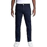 X RAY Men's Stretch Cargo Pants, Casual Flex Hiking Multi-Pocket Tactical Work Slim Fit Cargo Pants for Men