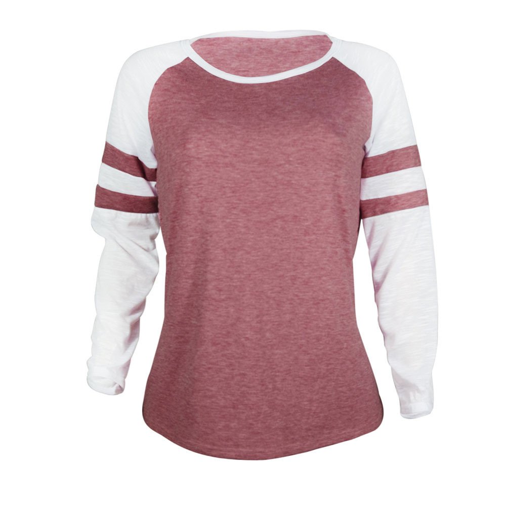 UNSKAM Womens Long Sleeve Round Neck Shirt Casual Tops Classical Blouses for Ladies Women\'s T-Shirt Print Tee Shirt Fashion Pullover Elegant T Shirt