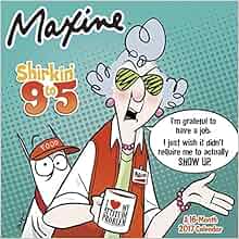 Maxine Wall Calendar 2017 Day Dream 0038576249776