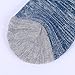 EnerWear 4 Pack Women's Merino Wool Outdoor Hiking Trail Crew Sock (US, Numeric, 9, 11, Regular, Regular, Black/Blue/Multi)