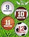 1-12 Months Sports Baby Monthly Stickers, Newborn First Year Age & Growth Tracking Stickers, Month by Month Photo Props Infant Onesie Sticker Set 12, Shower Registry Gift & Scrapbook Photo Keepsake