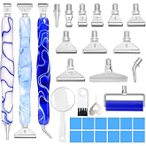 Praise V Do Diamond Painting Stylus Pen – Mit 6 Metallspitzen, Ergonomisch, Für Präzises Arbeiten