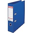 Esselte, Number 1 Power, A4, Lever Arch File, 75 mm Spine, 500 sheets Capacity, PP, Plastic Cover, File Folder, 811350, Blue