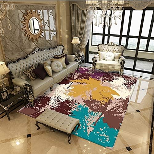 Ylmhe Rugs Large Modern Area Rug For Office and Kitchen For Living Room Abstract Carpet Mat, E,160x230cm