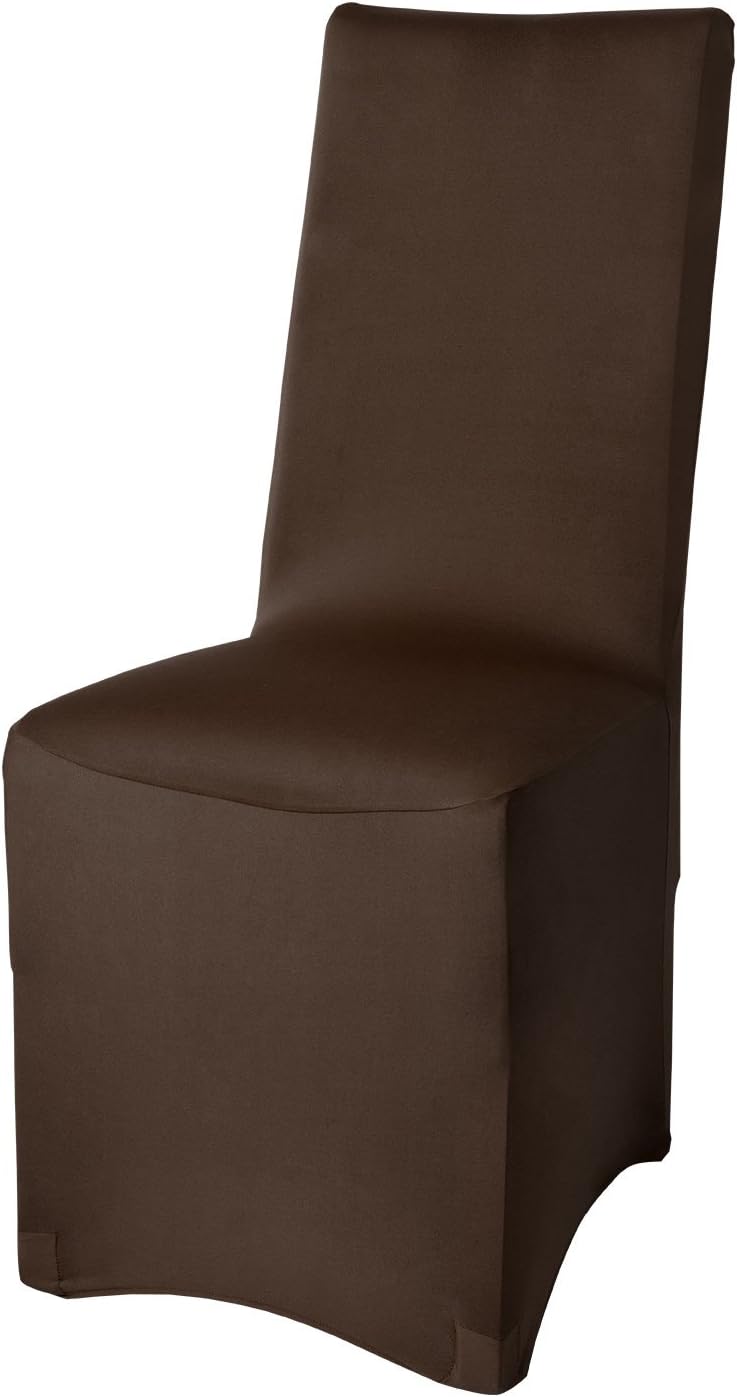 Beautissu Chair Slipcover 45x95cm Leona, Stretch Chair Cover for Dining Chair, Easyfit Stretch Chair Cover