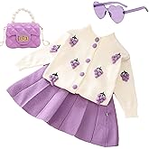 Deerhobbes Design your own Girls' Short Sets - Trendy and Comfortable Summer Outfits for Girls Fashionable Clothing Sets 4pc