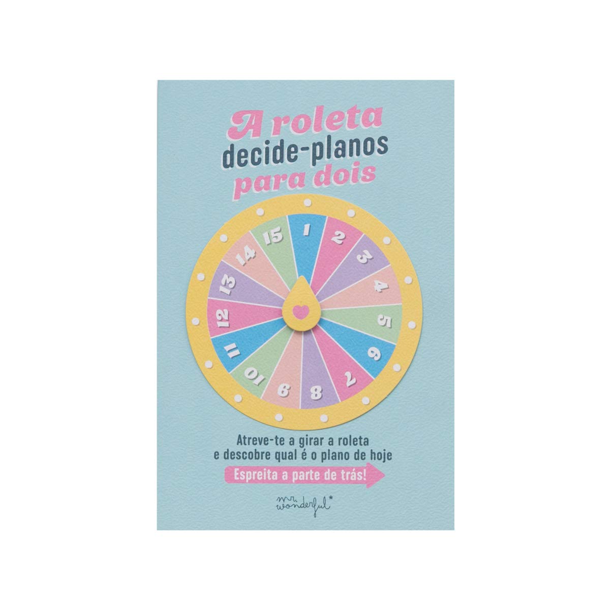 Mr. Wonderful Postal com roleta para escolher planes