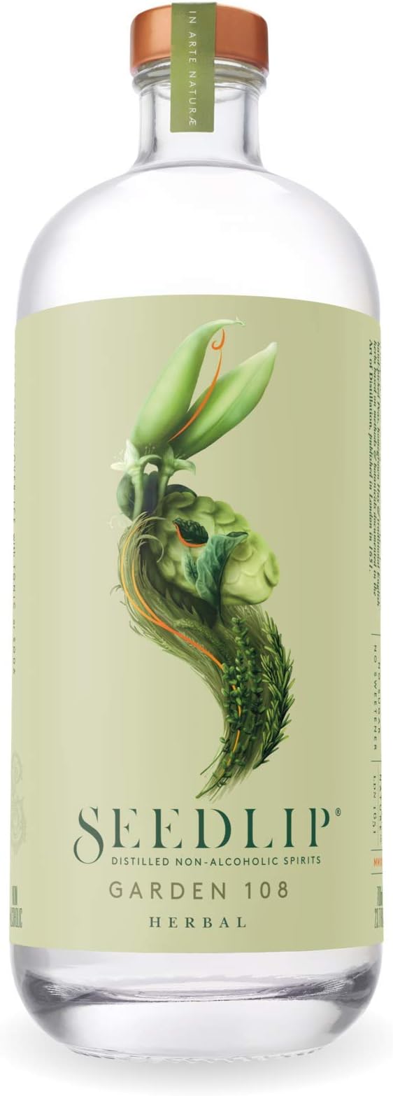 SEEDLIP - Distilled Non-Alcoholic Spirits 6 Pack (Garden 108)