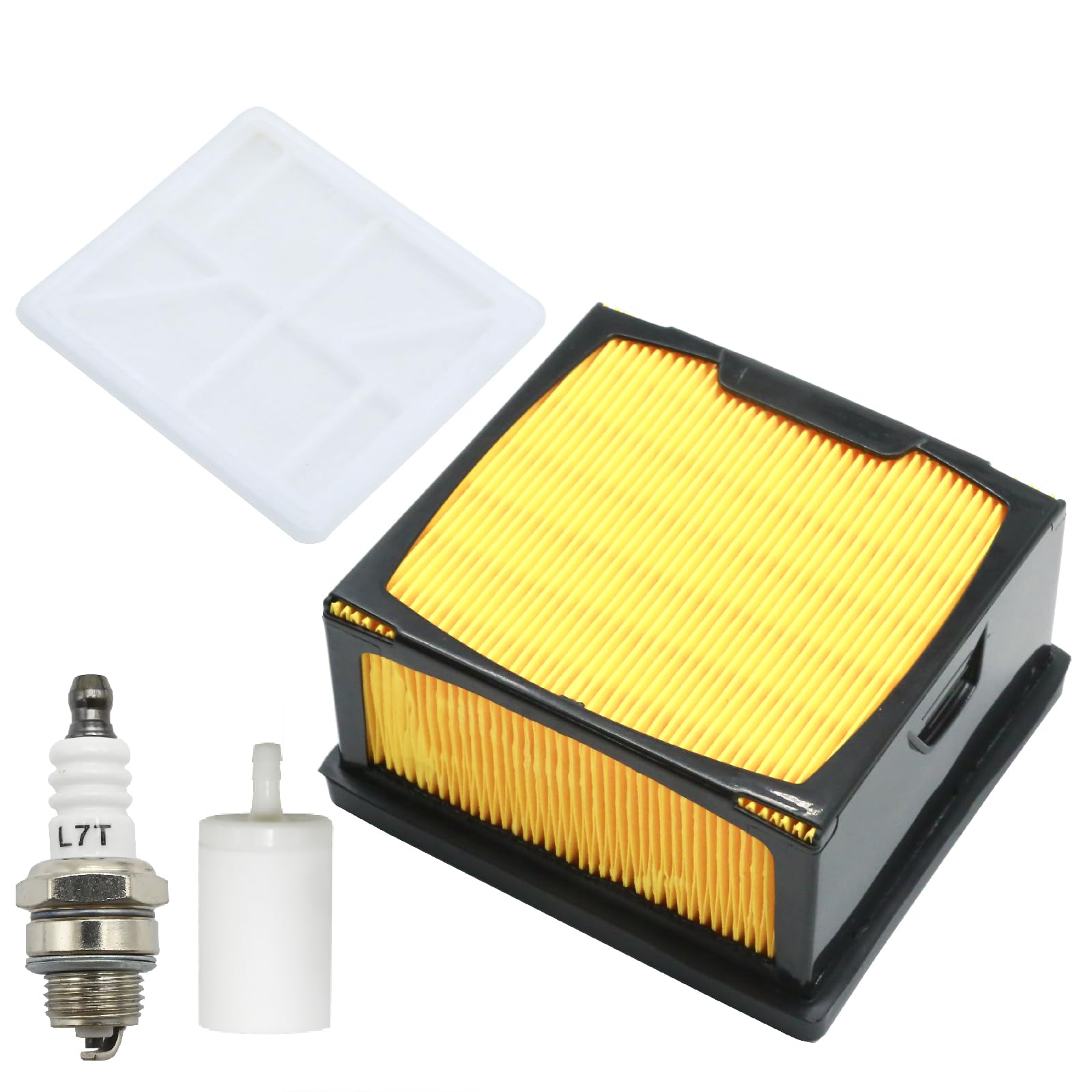 Hoypeyfiy 5062641-11 Air Filter Kit, Replacement for Husqvarna K760 K770, Replaces 5743623-02 BPMR7A