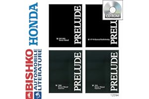 bishko automotive literature - Shop Repair Manual CD w/ETM and 00-01 Supplements for The 1997 1999 2001 Honda Prelude