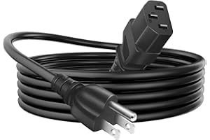 QKCOK 3 Prong Power Cord for Monster Rockin Roller 270 2 3 RR2 RR3 4 360, ION Pathfinder 2 3 4 320 280,Ecoxgear Speaker,ION Total Pa Extreme/Premier/Supreme, ION Tailgater,ION Block Rocker Charger Cable