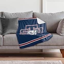 St. Thomas University Primary Logo Stripes Sherpa