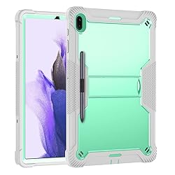 Dteck Galaxy Tab S8+/S7+/S7 FE 5G Tab Case with Pen