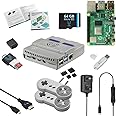 Vilros Raspberry Pi 4 4GB Retro Gaming Kit with 2 USB Gamepad Controllers & Gaming Style Case, 64GB Micro SD Card, HDMI Cable, Power Supply, and Quickstart Guide (Retro Game System)