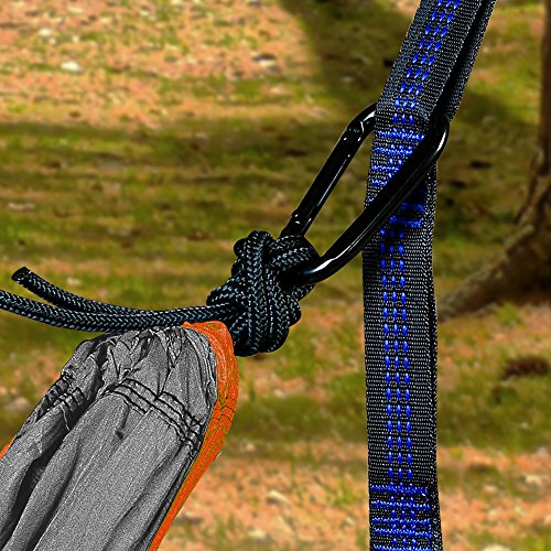 OKWINT 04 Camping Garden Ultralight Nylon Portable Heavy-duty 500 lb Parachute Hammock