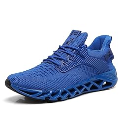 Ezkrwxn Men Running Shoes Breathable Comfort Light