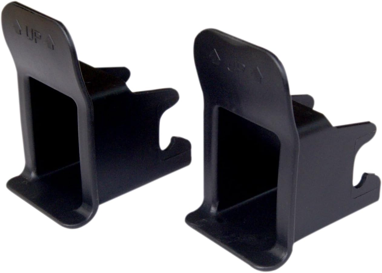Ganen car seat isofix locater guide Safety Seat Buckle latch (2 pcs), Black - Image 5