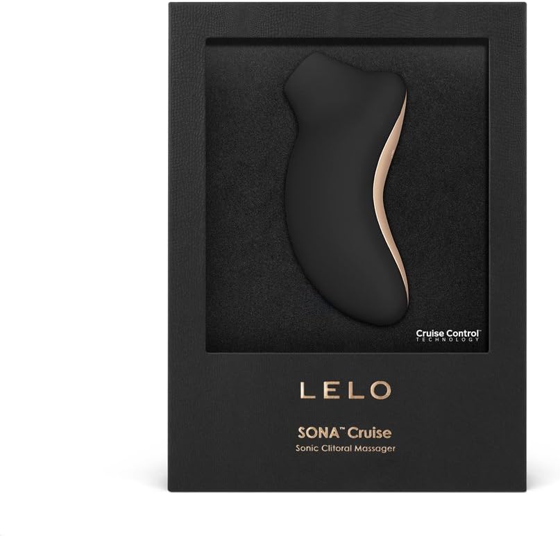 LELO SONA Cruise Black, Sonic Clitoral Massager with Cruise Control for Enhanced Pleasure, Fully Waterproof and Rechargeable Clit Stimulator - Image 5