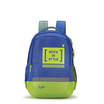 Skybags Bingo Plus 35.9856 Ltrs Blue School Backpack (SBBIP02BLU)