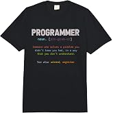 Computer Geek Nerd Gift Funny Programmer Comfort Colors Adult Heavyweight T-Shirt