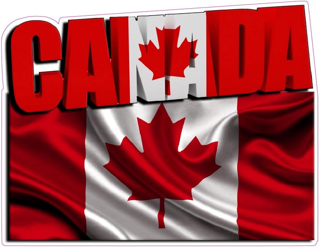 Canadian Flag Decal X Large 15 inch, Decals & Bumper Stickers Amazon