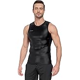 KMT Wetsuit Vest Men, Sleeveless Wetsuits Upgrade CR Neoprene 2mm Wet Suit for Water Sports Kayaking Swimming Surfing Snorkeling Diving