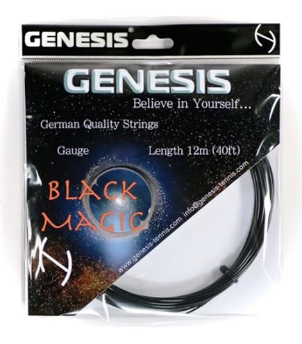 Reel Magic Genesis Black Magic Tennis String Reel - 660 Feet, 16G/1 ...