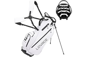 LOVACE 14 Way Golf Stand Bag, Lightweight Golf Bags with Stand for Men and Women