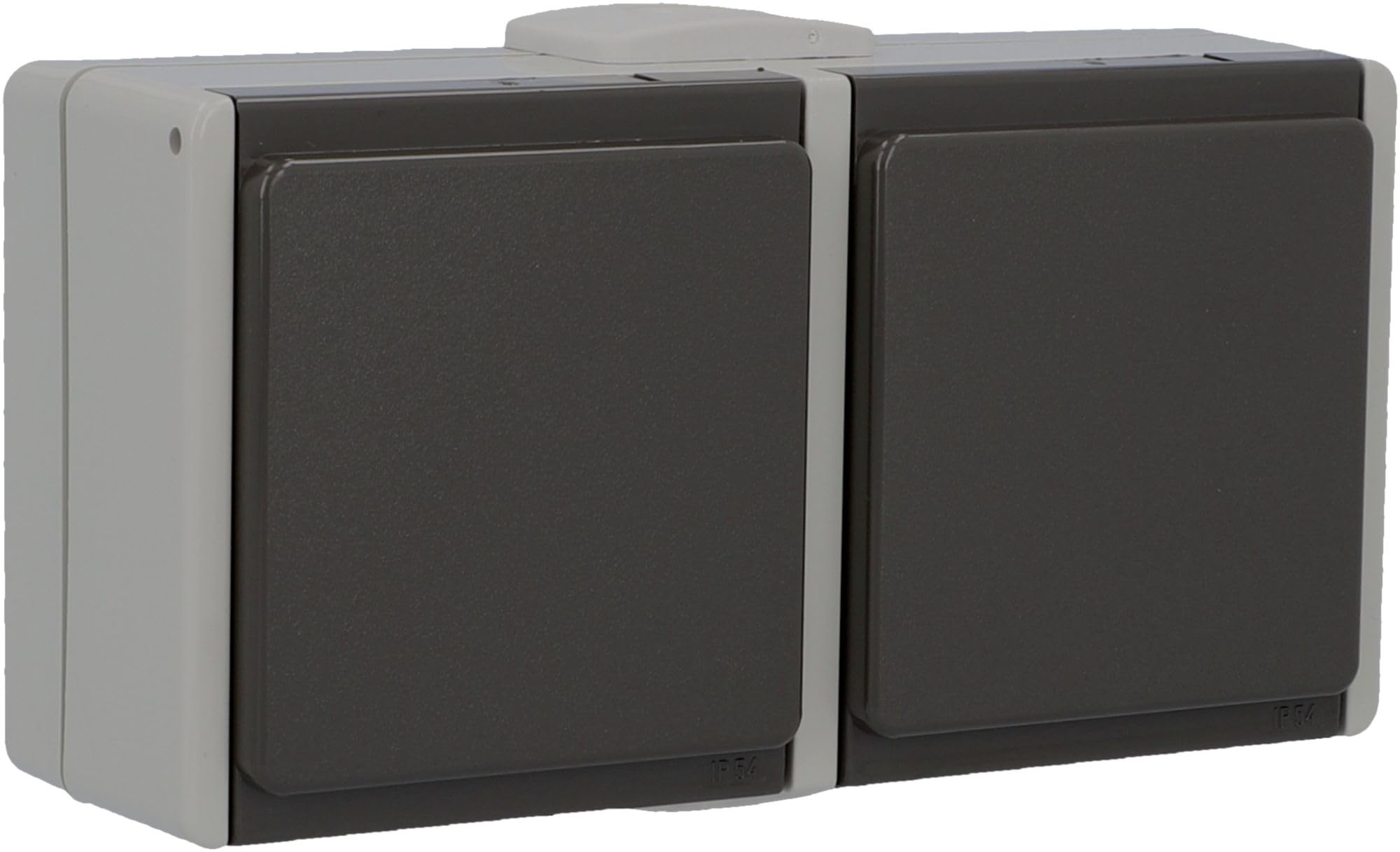 UNITEC Aquarius FR 45245L Socket 2-Way Surface-Mounted Loose Grey/Dark Grey