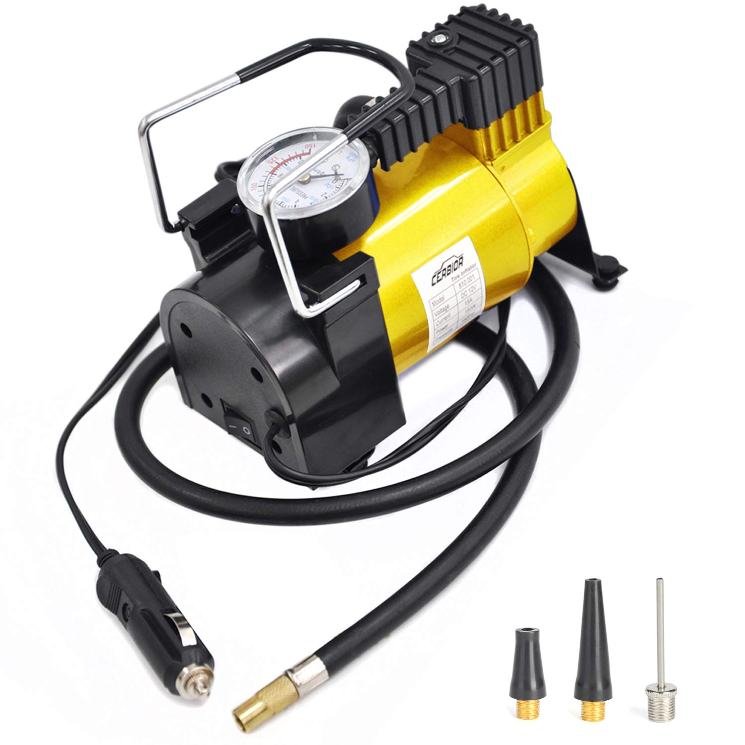 Auto tire air pump portable Clearance