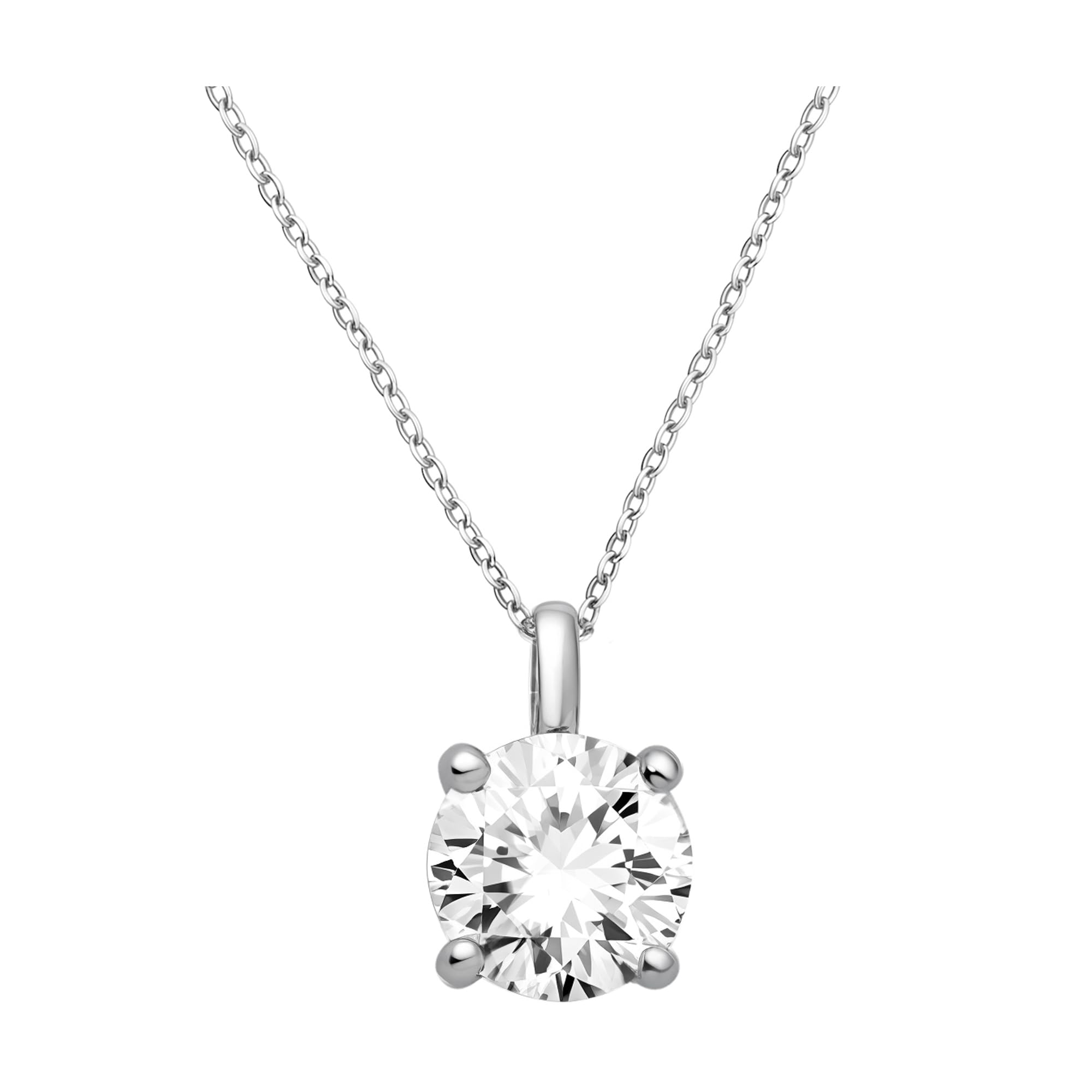 Sofia Milani - Women's Necklace 925 Silver - Zirconia Pendant - 50340