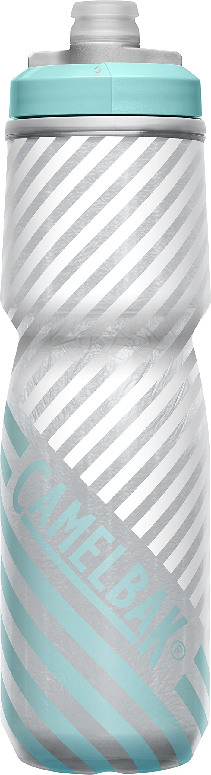 CAMELBAK Podium Chill Out 3 0,7L Bottle, Grey/Teal Stripe โ image 1
