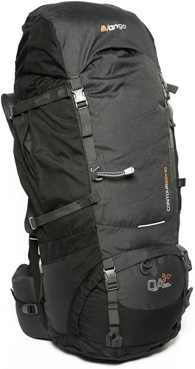 Vango Contour 60 +10 Trekking Rucksack, Black, One Size Amazon.co.uk