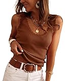 Tankaneo Womens V Neck Tank Tops 2025 Sleeveless
