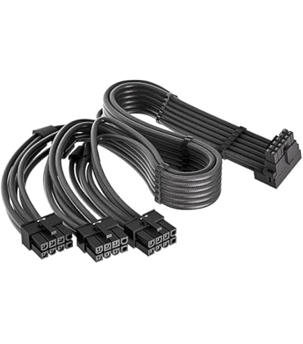 Amazon.com: CableMod Basics E-Series 12VHPWR 90 Degree