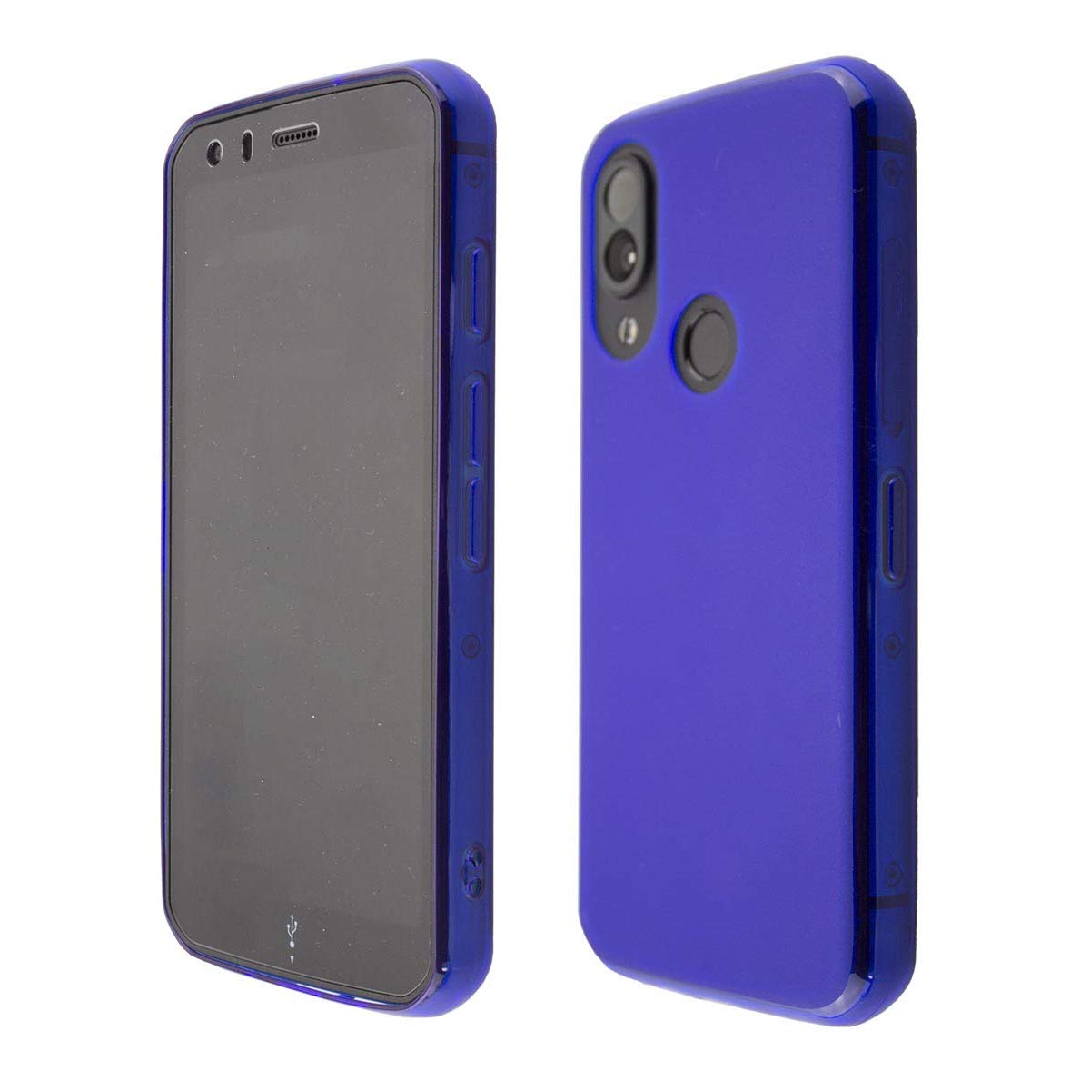 caseroxx TPU-Case in blue for Cat S62 / S62 Pro – shockproof & precise fit