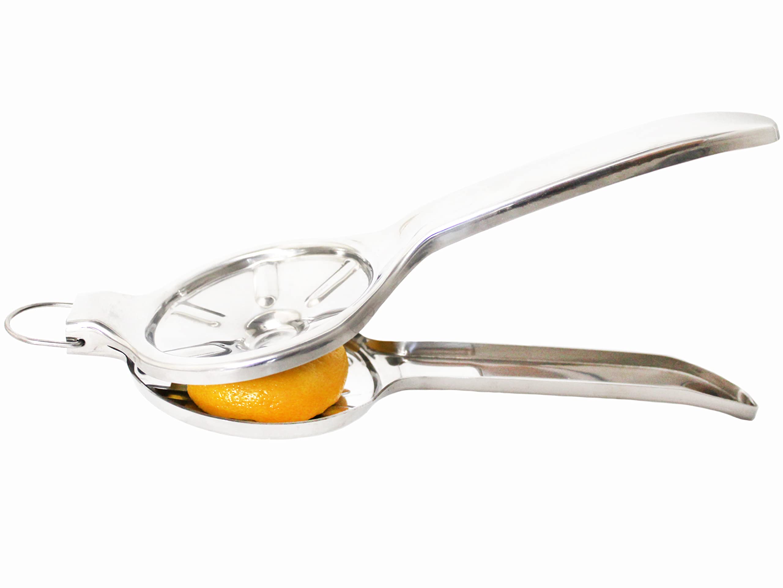 EcoJeannie LS0003 Jumbo Size Lemon Squeezer, Silver