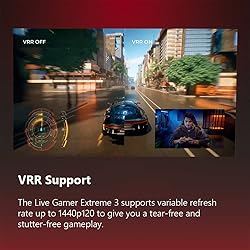 AVerMedia 4K Capture Card for Streaming,1440p120