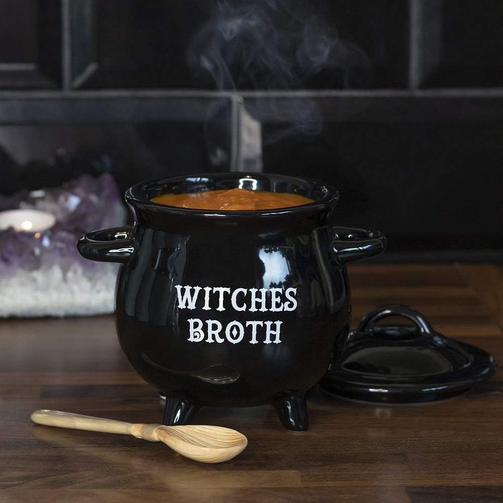 Spirit of Equinox Witches Broth Cauldron Soup Bowl, Black, ys/m - Image 4