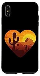 iPhone XS Max Distressed heart shape Desert