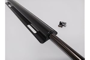 KITCHEN INVENTIONS 12-Inch Long Expendable and Reversible Pullout Closet Wardrobe Valet Rod with Installation screws (Oil-Rubbed Bronze)