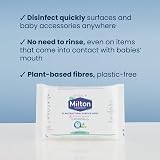 Milton Antibacterial Surface Wipes 30 Wipes 7 Packs Baby Safe view 7