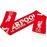 Liverpool FC YNWA Scarf (One Size) (Red/White)