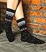 ADFOLF 6 Pairs Womens Wool Socks Thick Knit Warm Casual Wool Cozy Crew Winter Socks Christmas Gifts