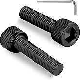 BNUOK 180pcs M3 x 30mm Hex Socket Head Cap Screws Bolts, 12.9 Grade Alloy Steel, Black Oxide Finish, Allen Socket Drive, Full Threads,with Hex Spanner