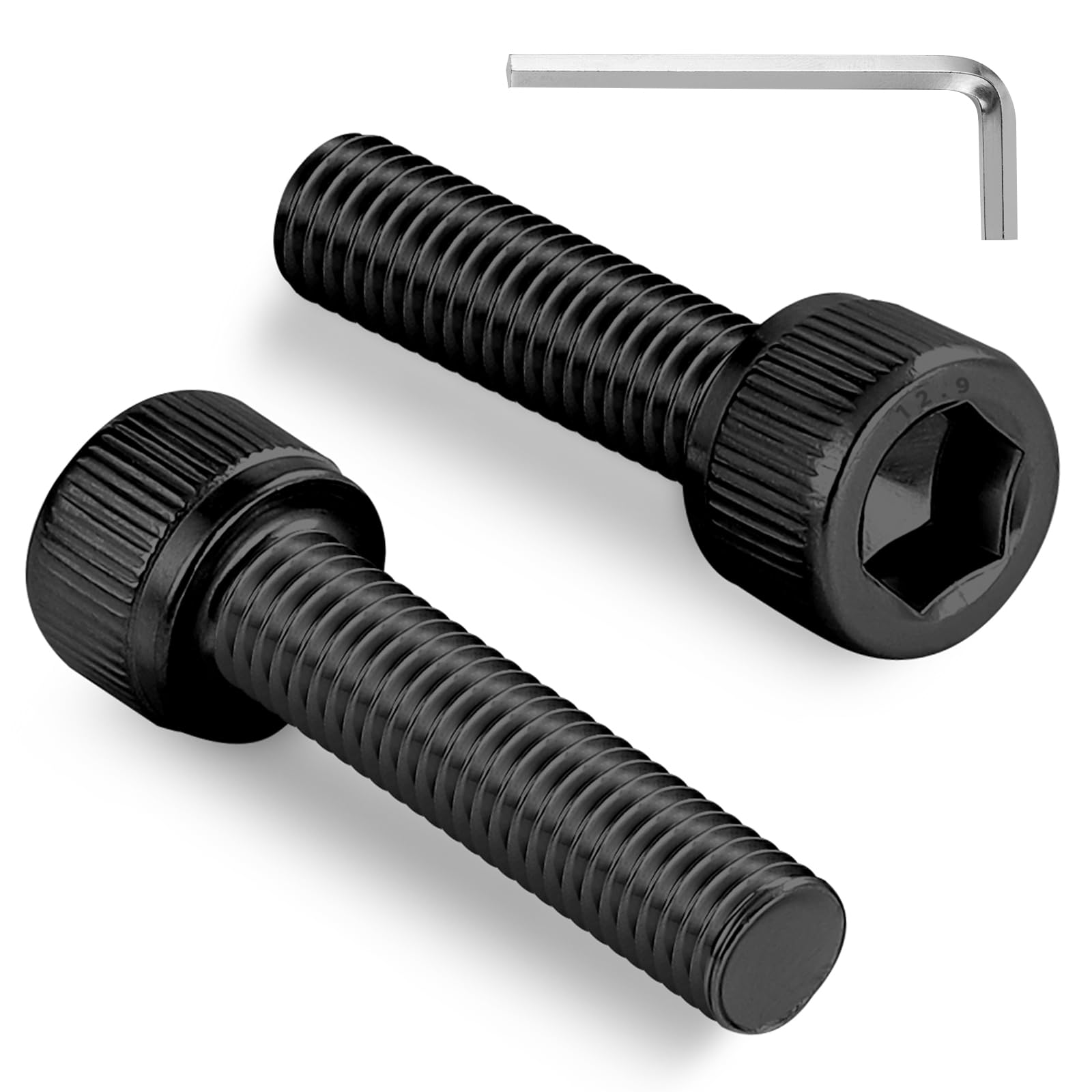 BNUOK 180pcs M3 x 20mm Hex Socket Head Cap Screws